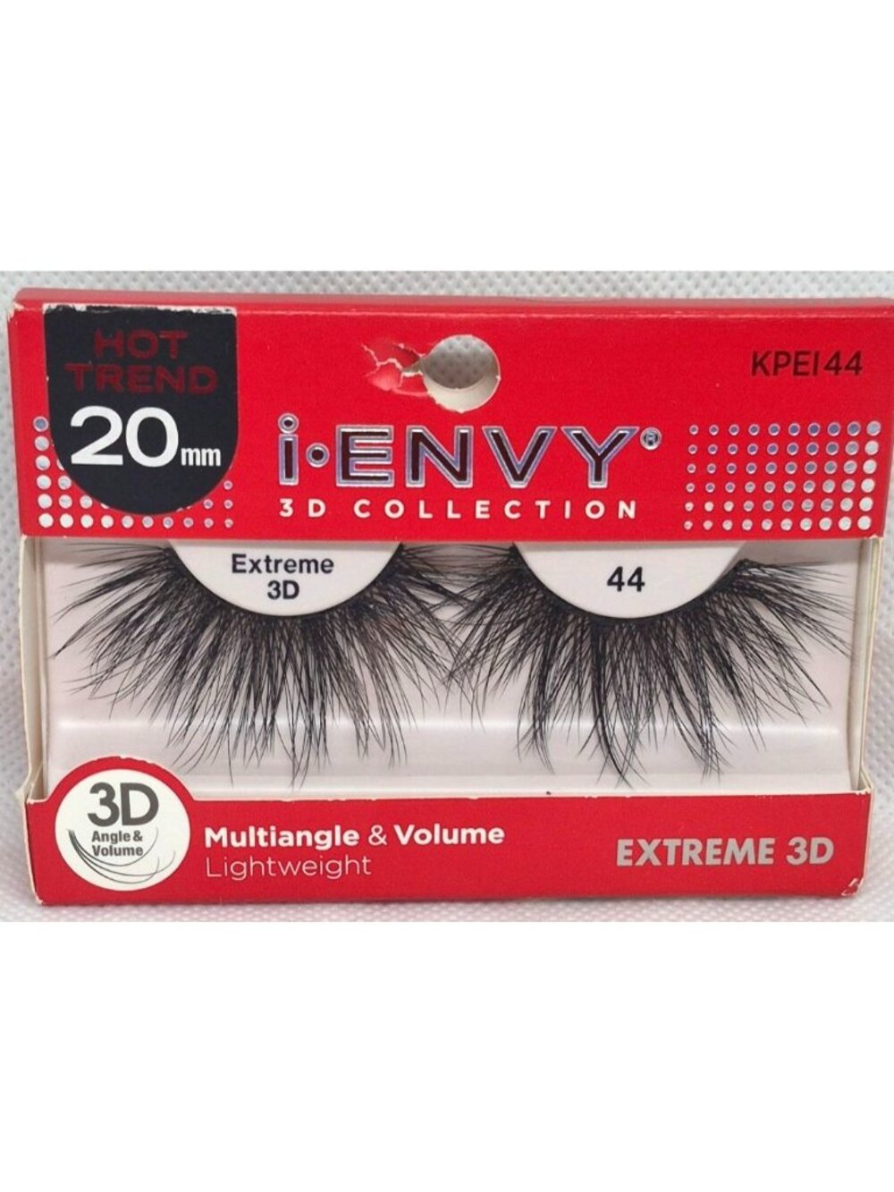 I-Envy 3D Collection Extreme 3D 20mm Lashes Multiangle Lightweight